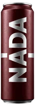 A dark crimson NADA can