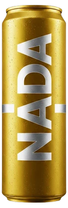A golden yellow NADA can