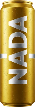 A golden yellow NADA can